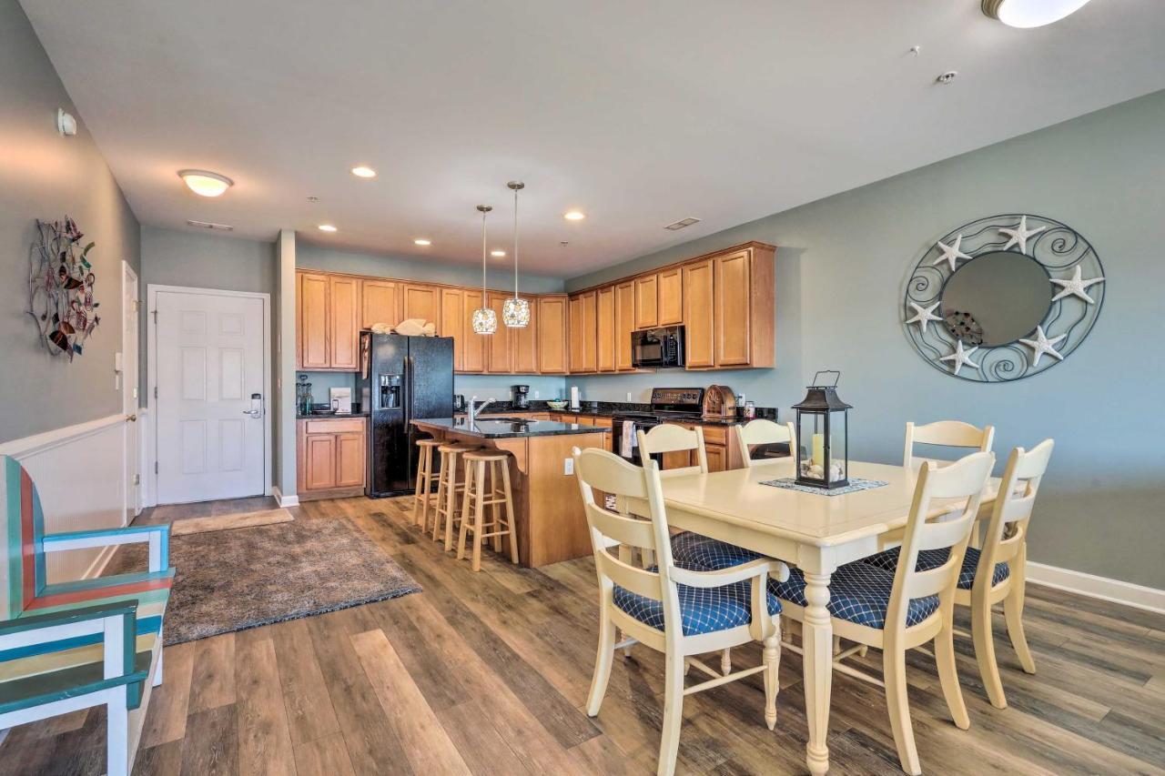 Downtown Ocean City Condo Balcony With Inlet View Zewnętrze zdjęcie