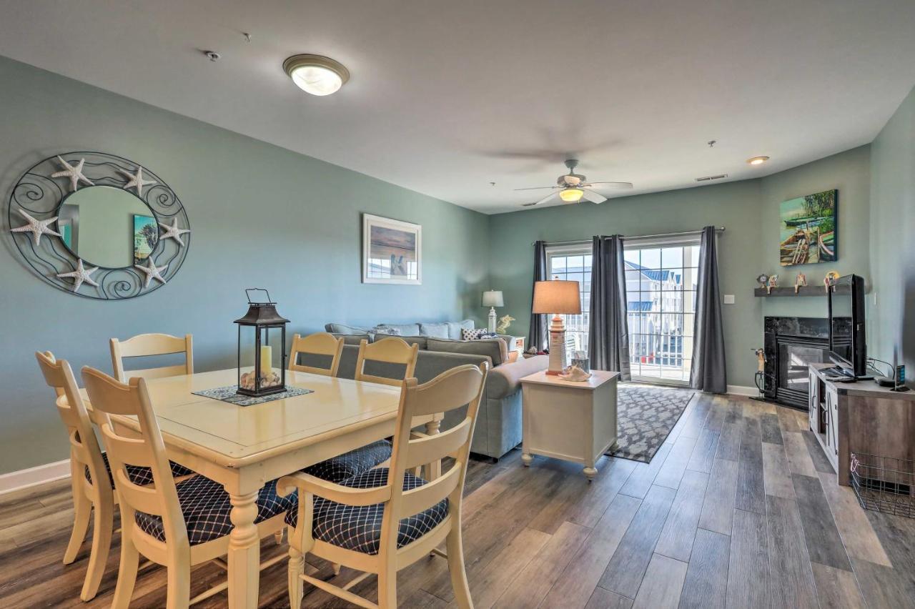 Downtown Ocean City Condo Balcony With Inlet View Zewnętrze zdjęcie