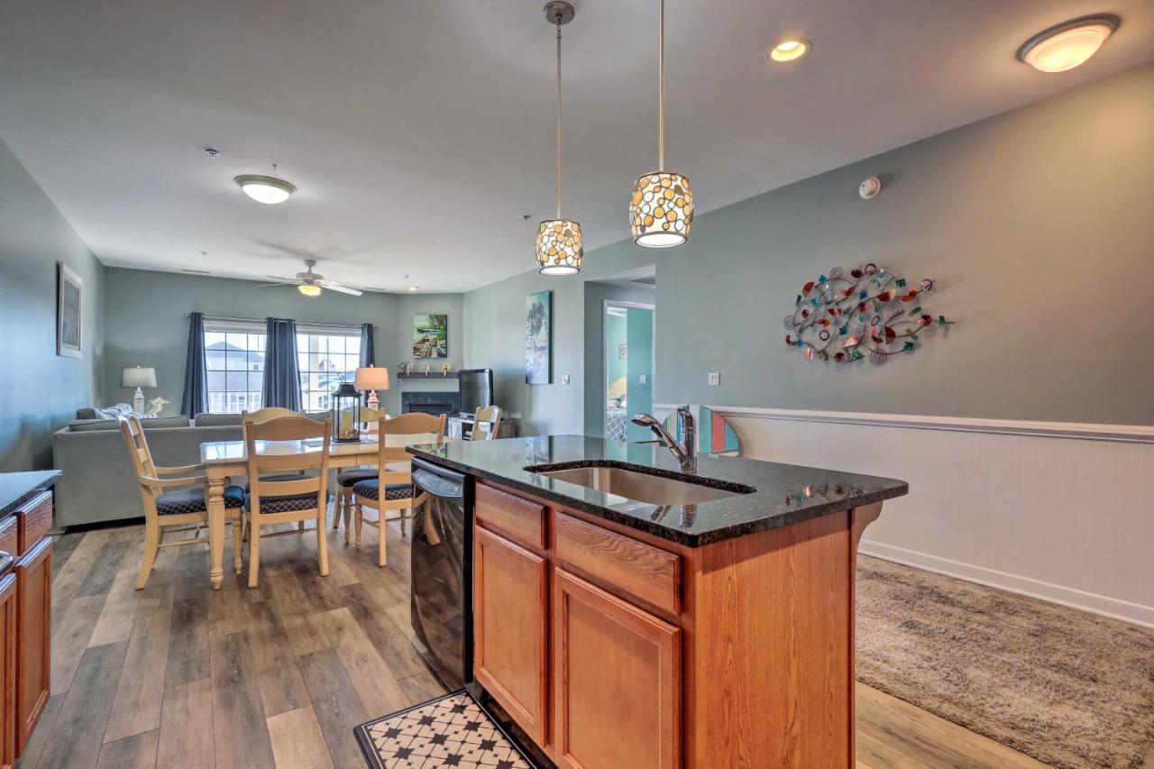 Downtown Ocean City Condo Balcony With Inlet View Zewnętrze zdjęcie