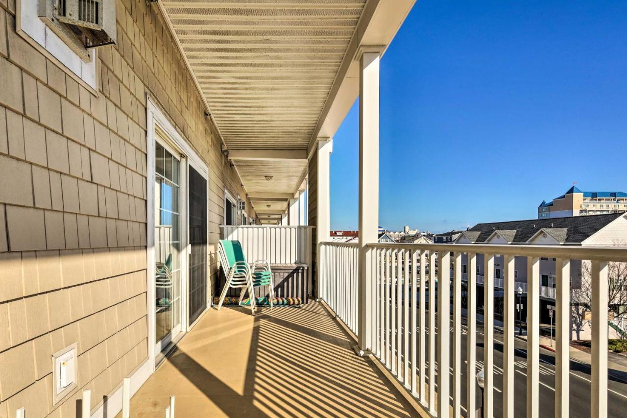 Downtown Ocean City Condo Balcony With Inlet View Zewnętrze zdjęcie
